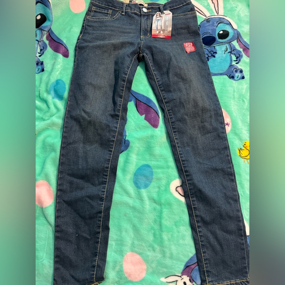 Girls Levi’s 710 super skinny jeans nwt size 14 regular stretch